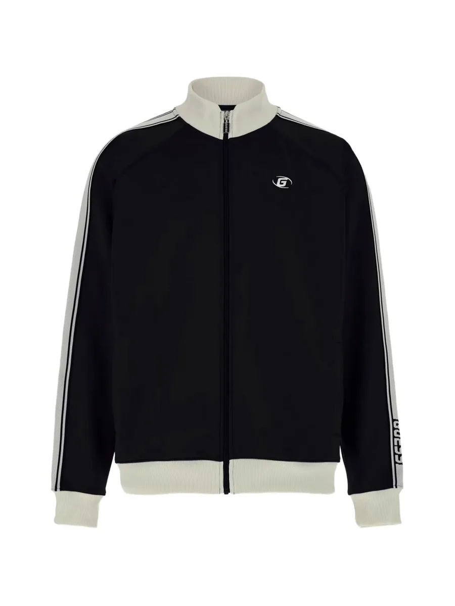 logo stripes sweatshirt 1