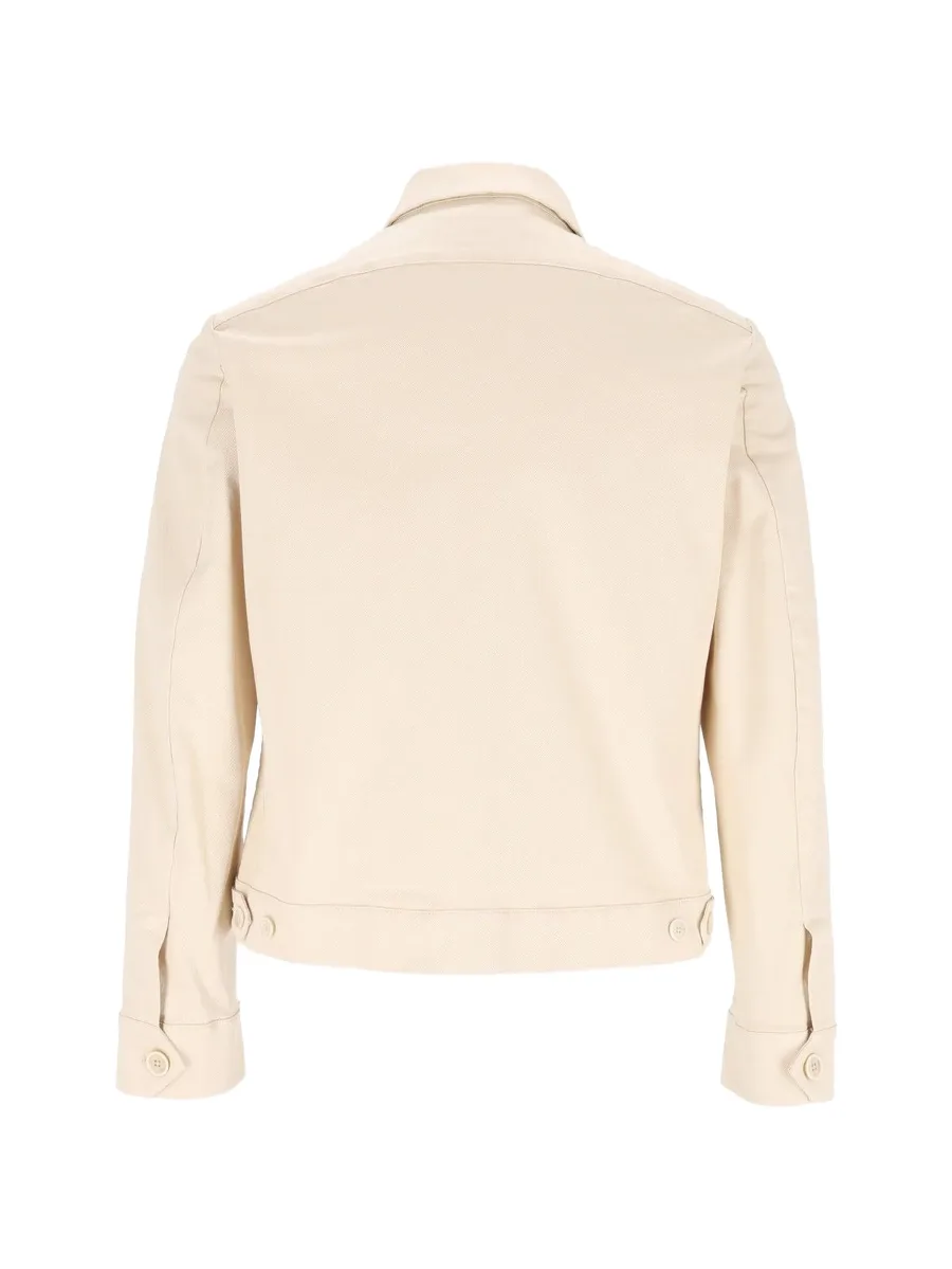 button-fastening overshirt 2