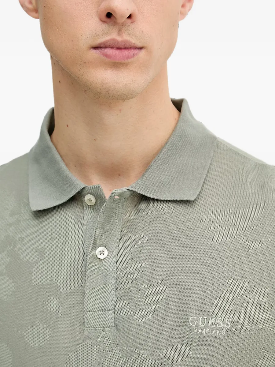 floral-print polo shirt 5