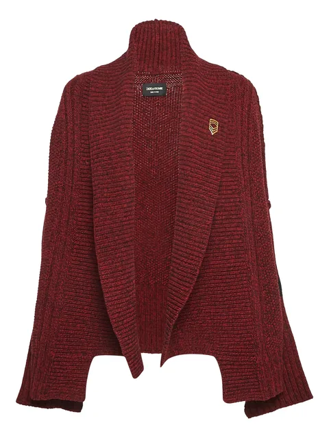 open-front cardigan