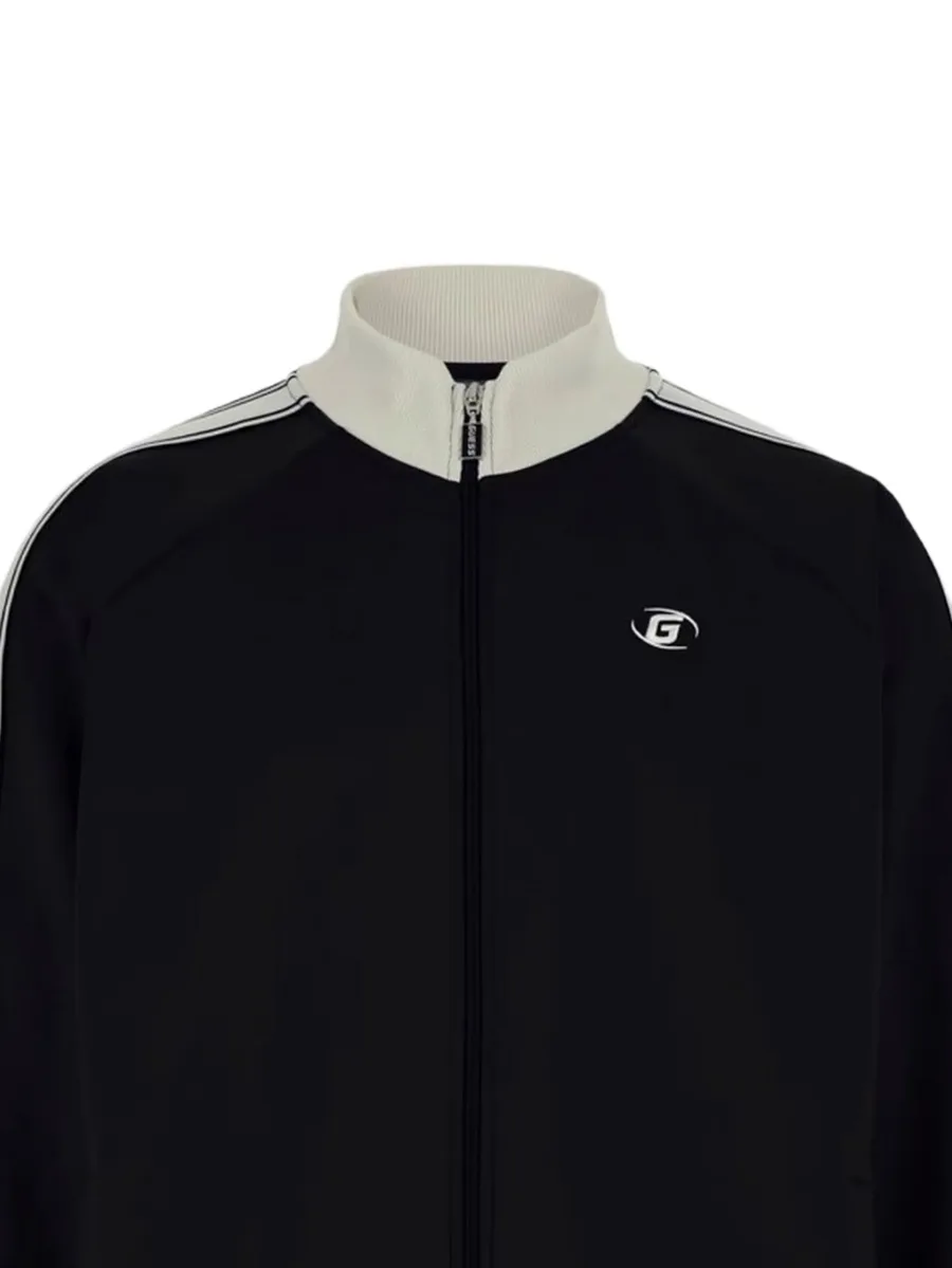 logo stripes sweatshirt 2