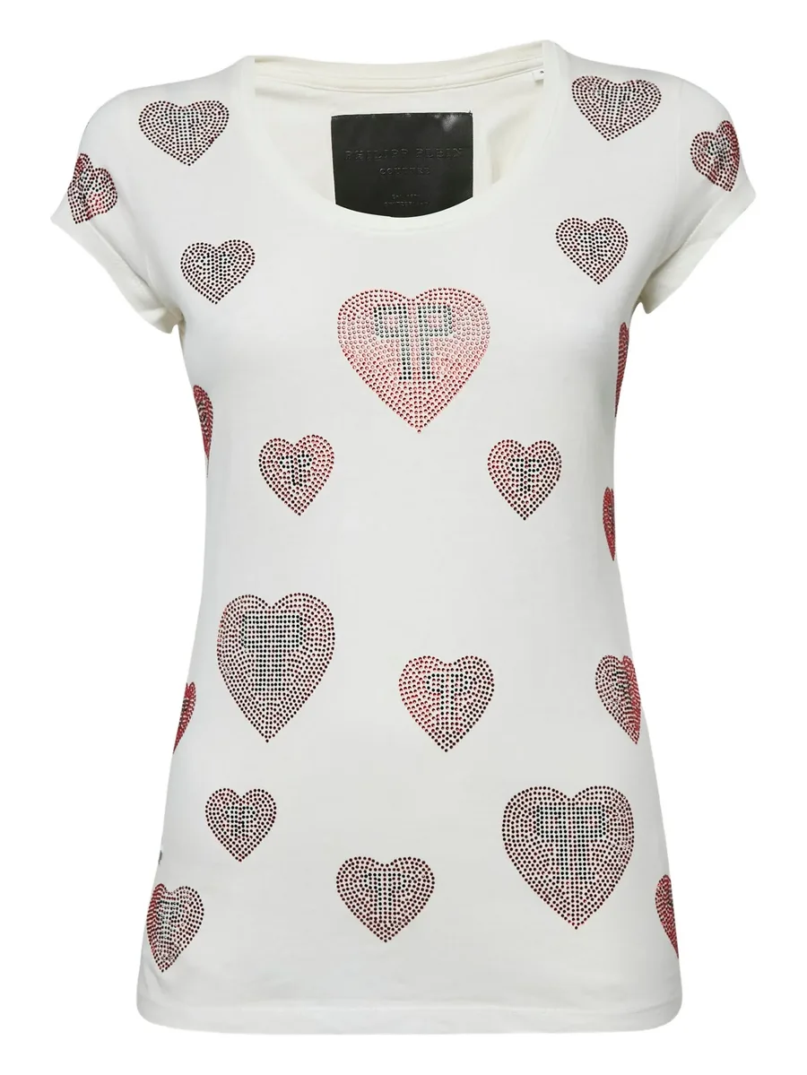 2000s heart-detail cotton top 2