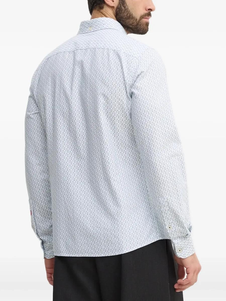 logo-print long-sleeve shirt 3