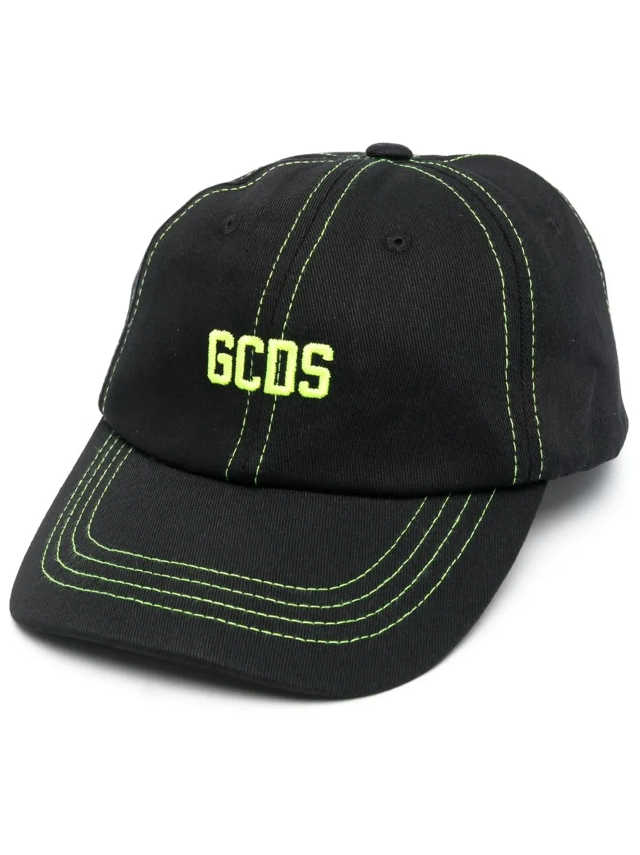 embroidered-logo baseball cap 1