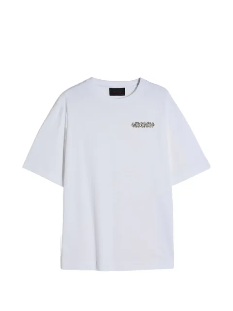 boxy embellished-detail T-shirt