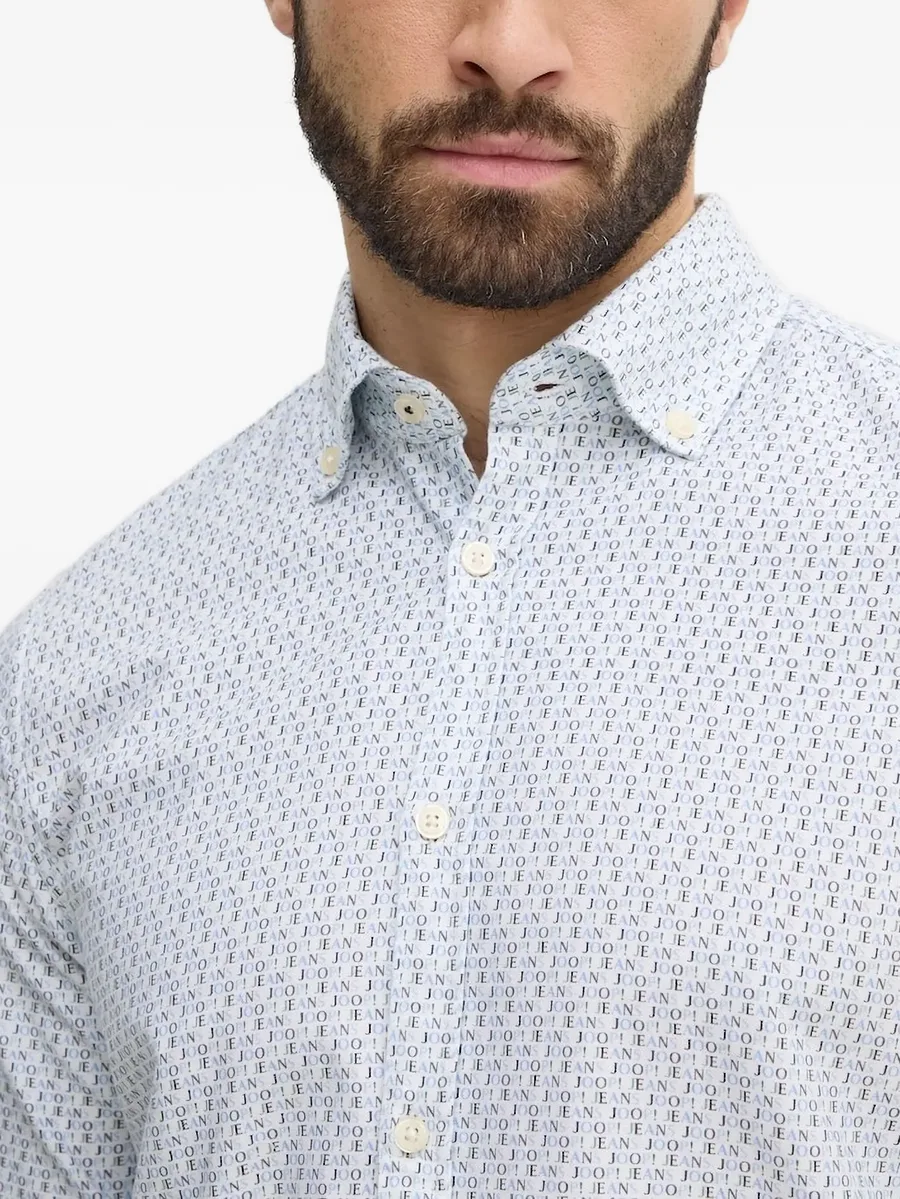 logo-print long-sleeve shirt 6