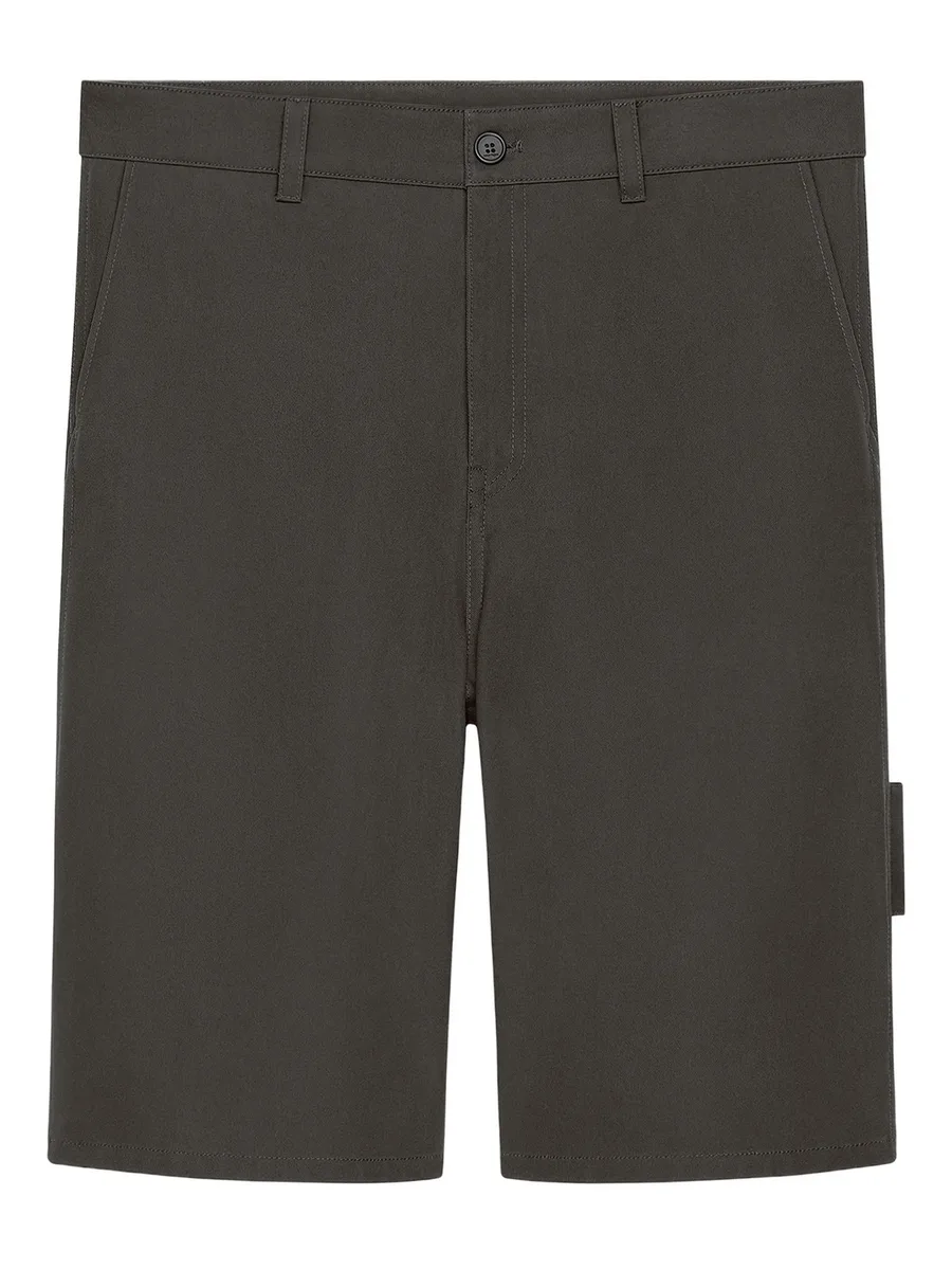 Hammer button-fastening pockets shorts 1