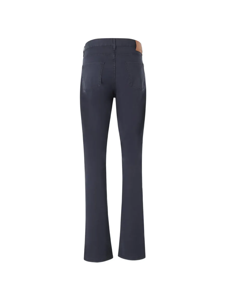 logo-patch five-pocket jeans 3