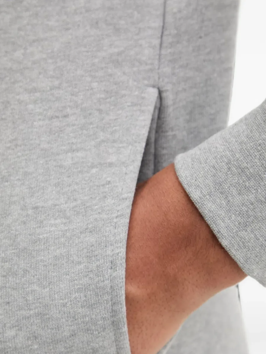 logo-plaque zip-up hoodie 4