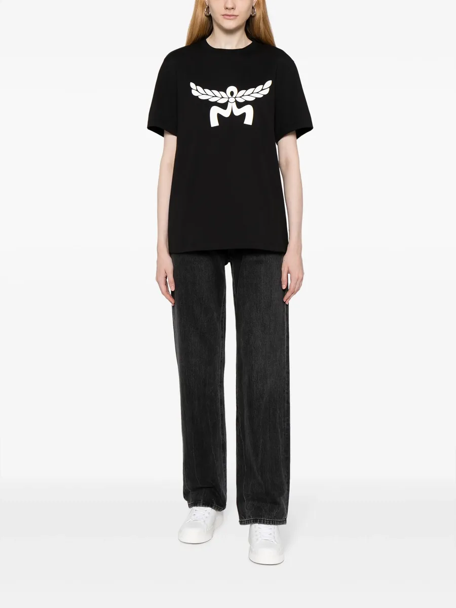 Laurel logo-print organic-cotton T-shirt 3