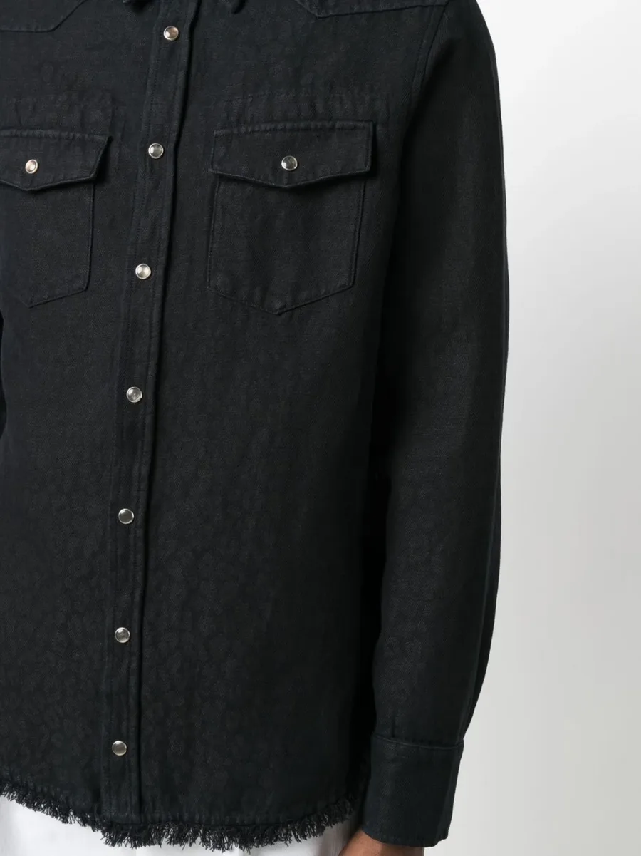 press-stud fastening detail shirt 9