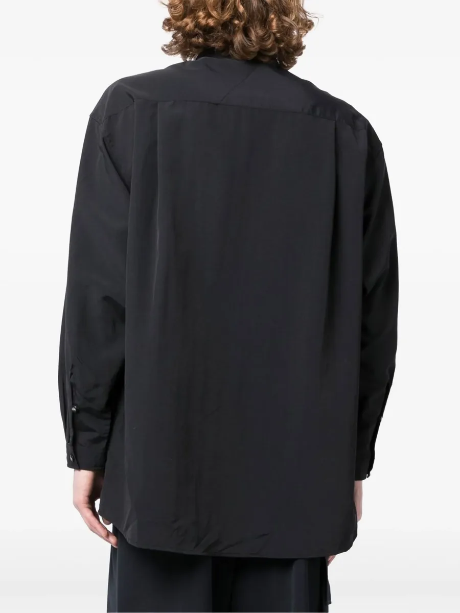 logo-patch shirt 7