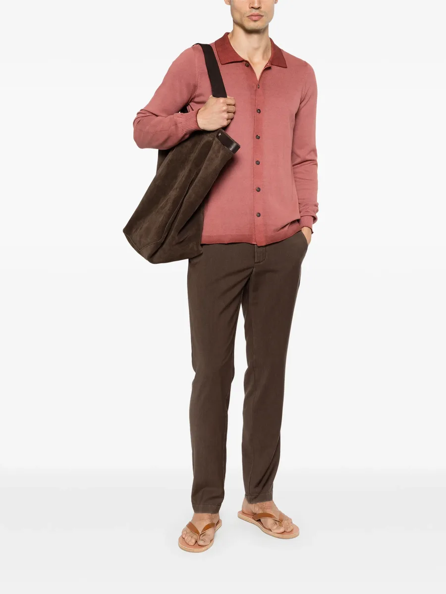 buttoned long-sleeve shirt 4