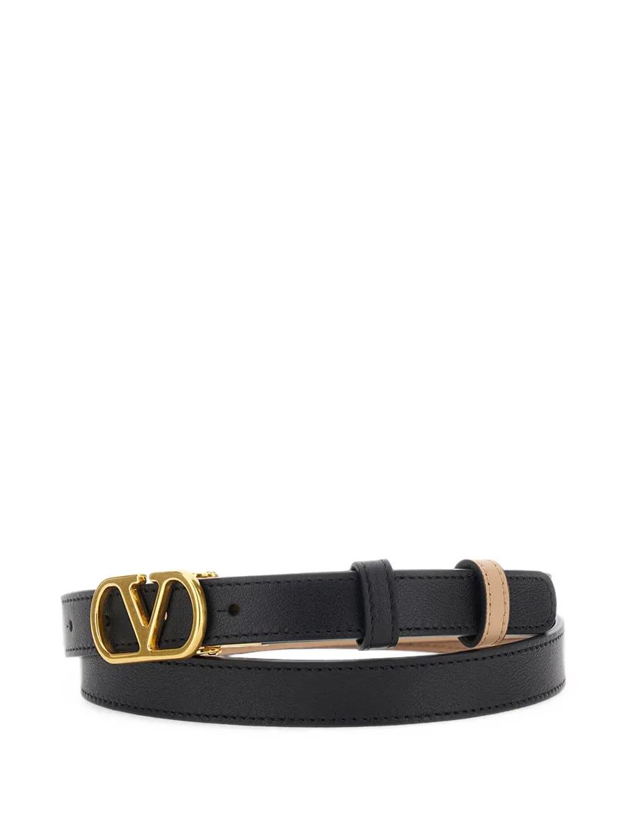 VLogo Signature reversible leather belt 2