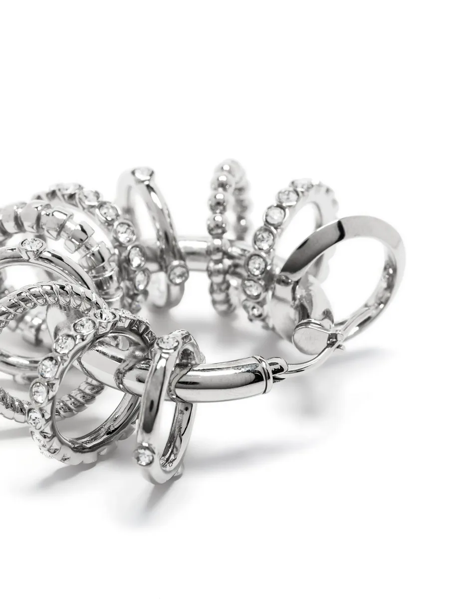 серьги-кольца Multi Ring 5