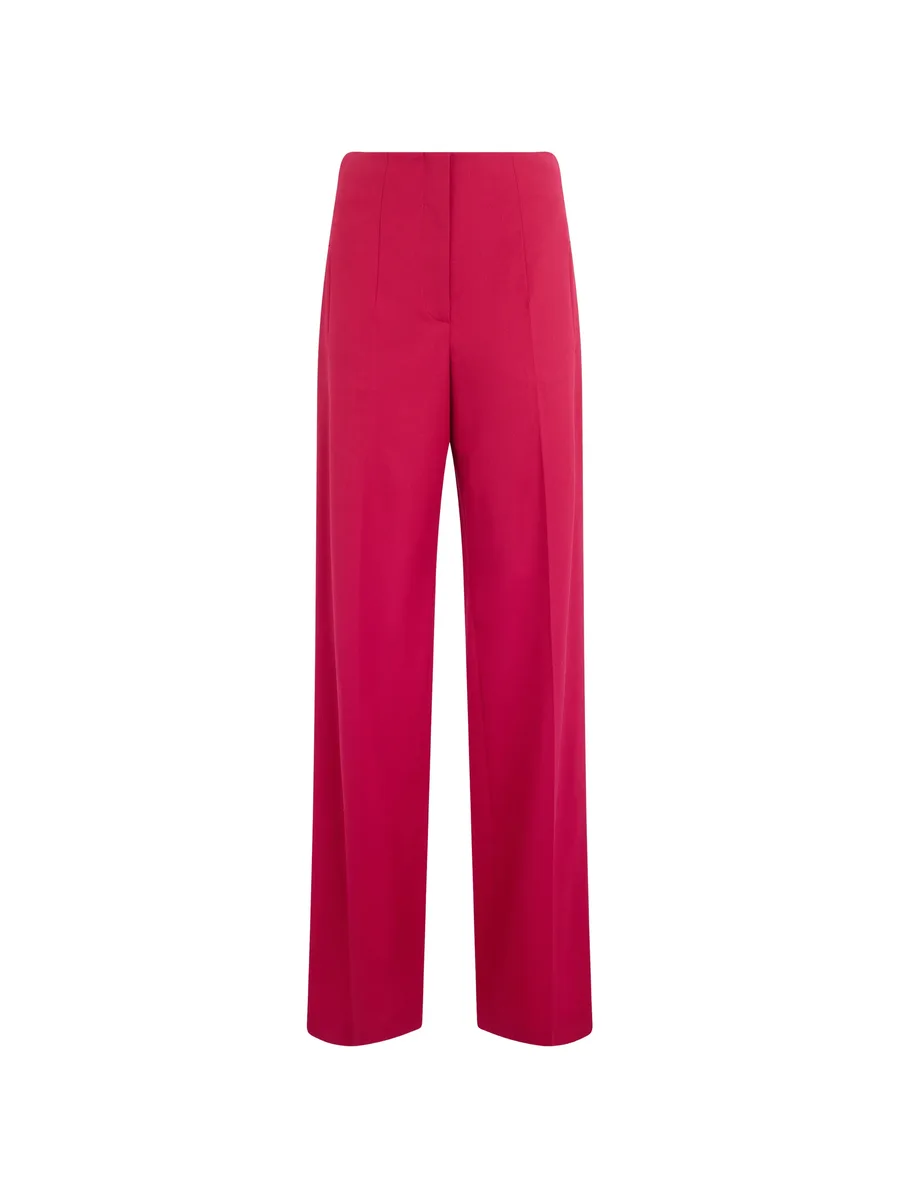 high-waisted wide-leg trousers 1