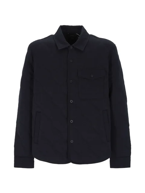 quilted shirt jacket