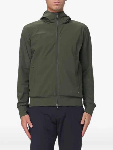 Luiz hooded zip-up jacket