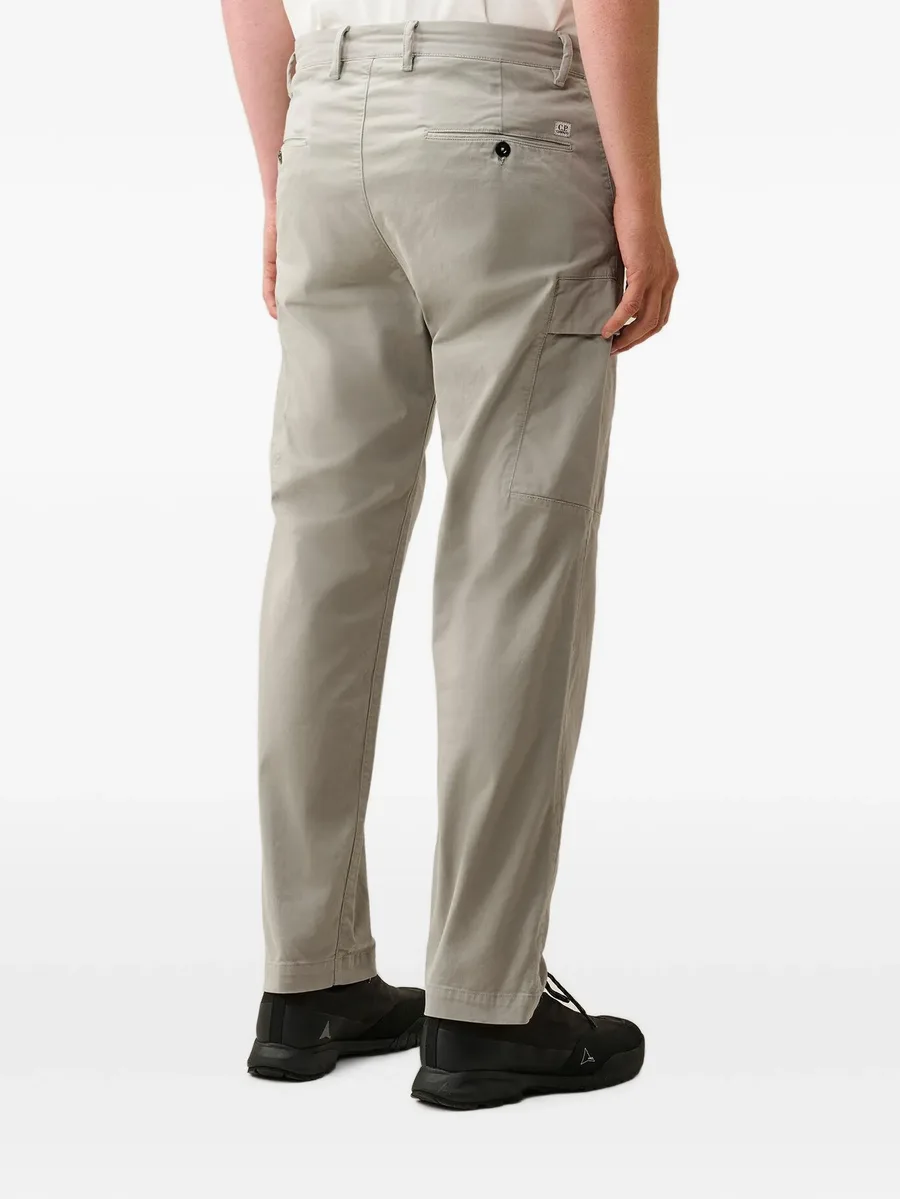 stretch sateen regular cargo pants 2