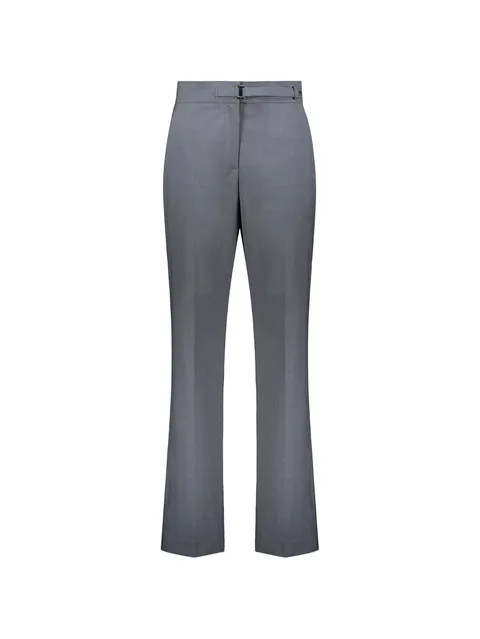 wide-leg tailored trousers