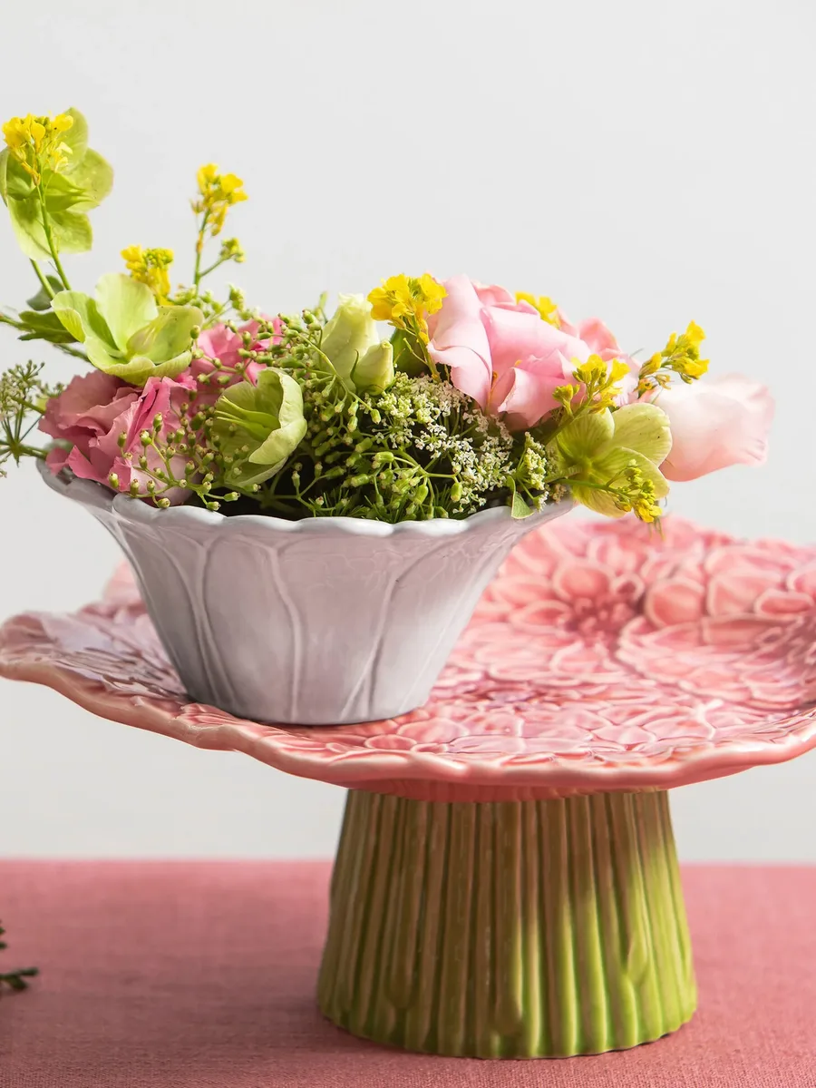 набор Maria Flor Daisies из четырех глубоких тарелок 3