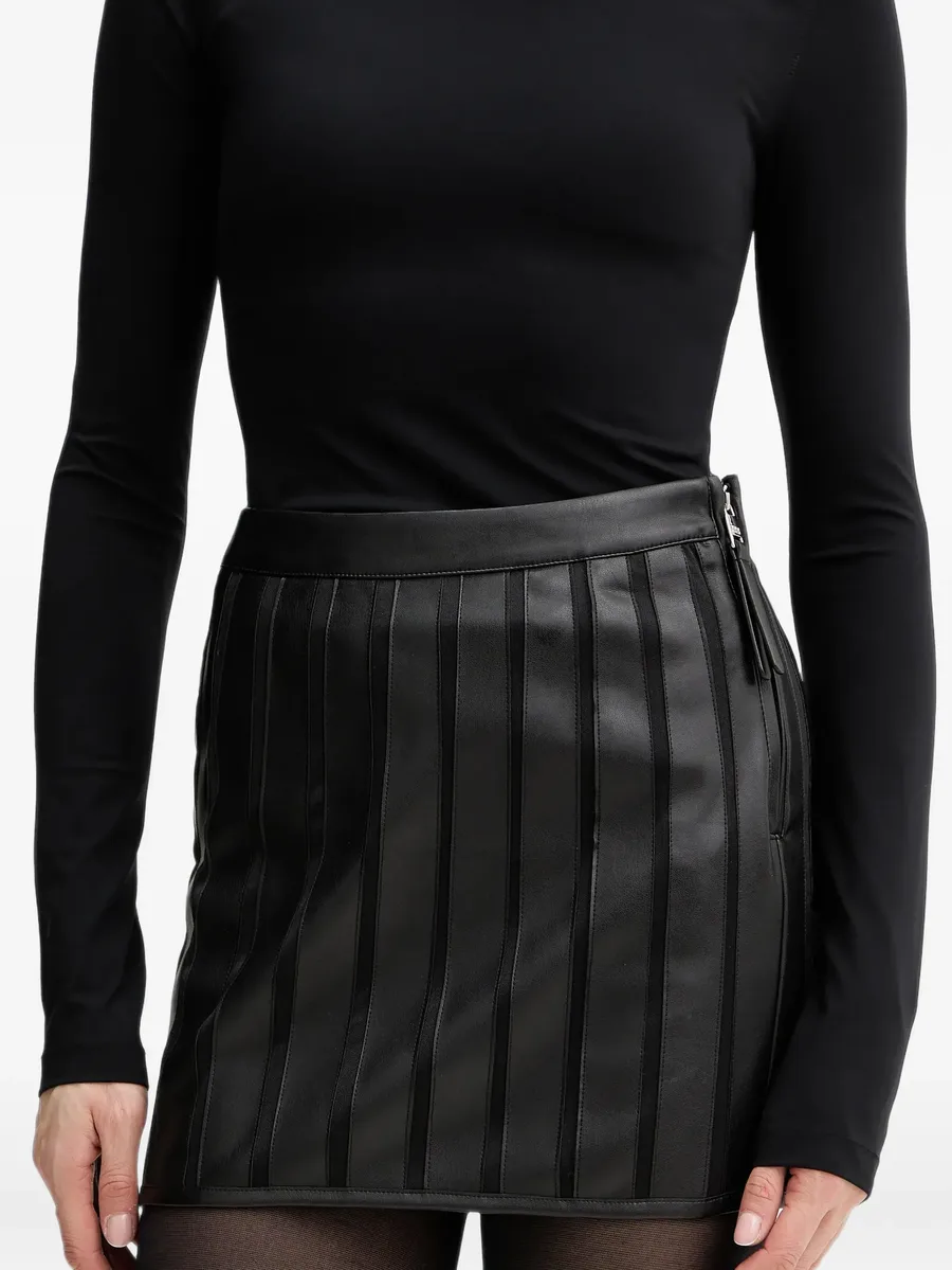 stripe panel skirt 3