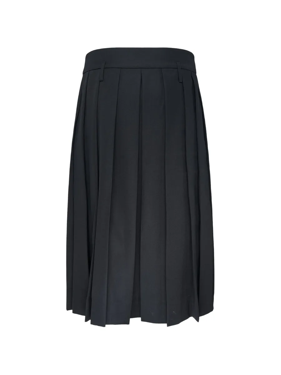 pleated kilt-style midi skirt 2