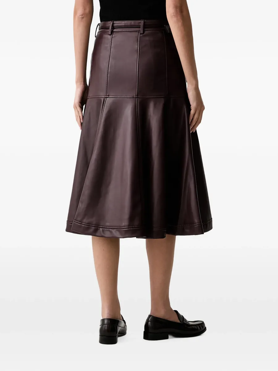 belted panelled skirt 3