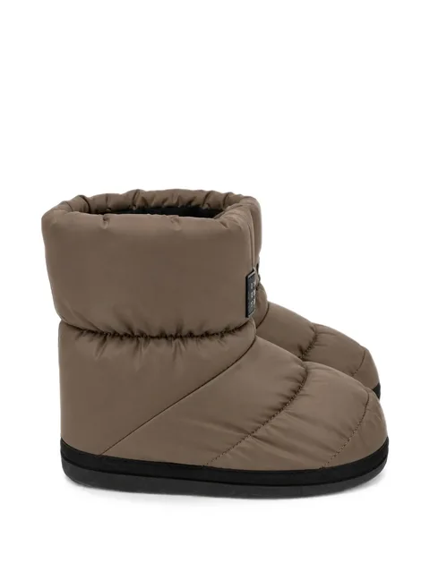 quilted snow boots