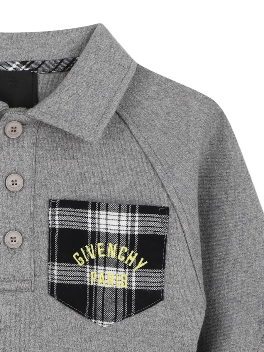 plaid-pocket tracksuit 7