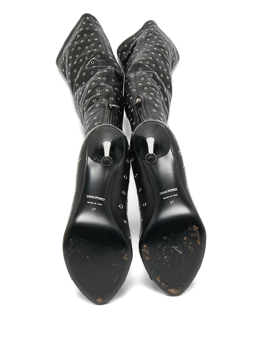 eyelet zip boots 4