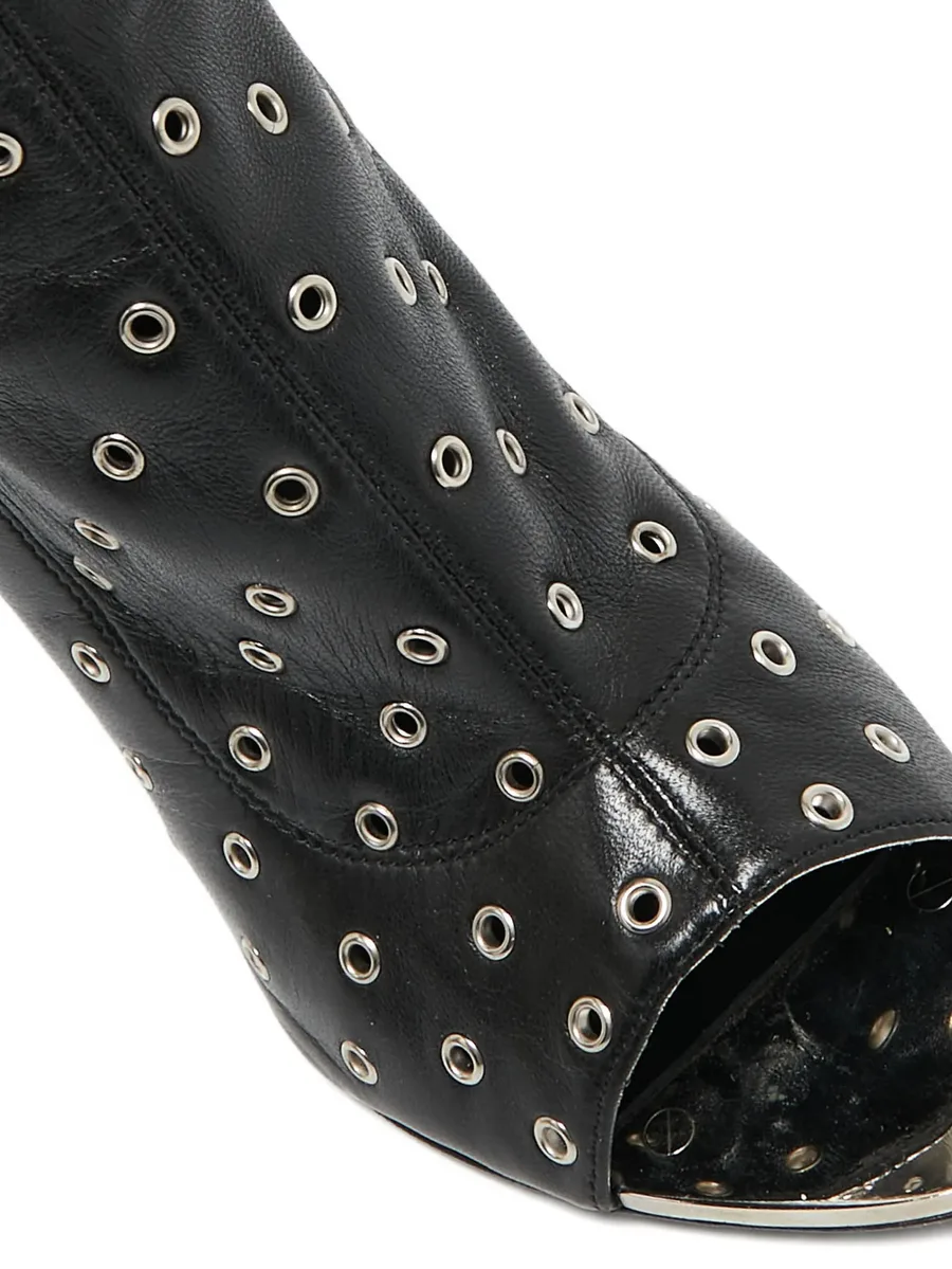 eyelet zip boots 7