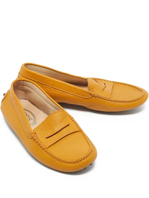 leather loafers