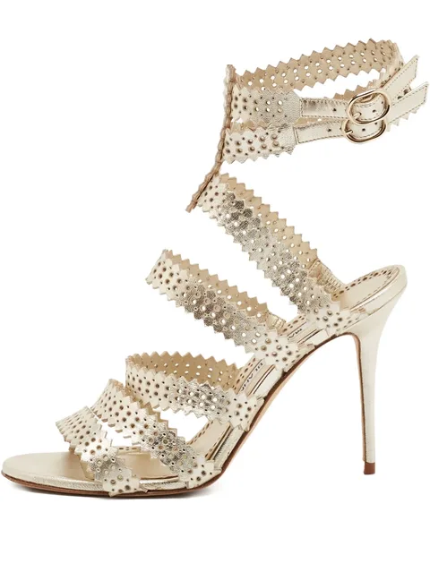 2024 110mm cut-out sandals