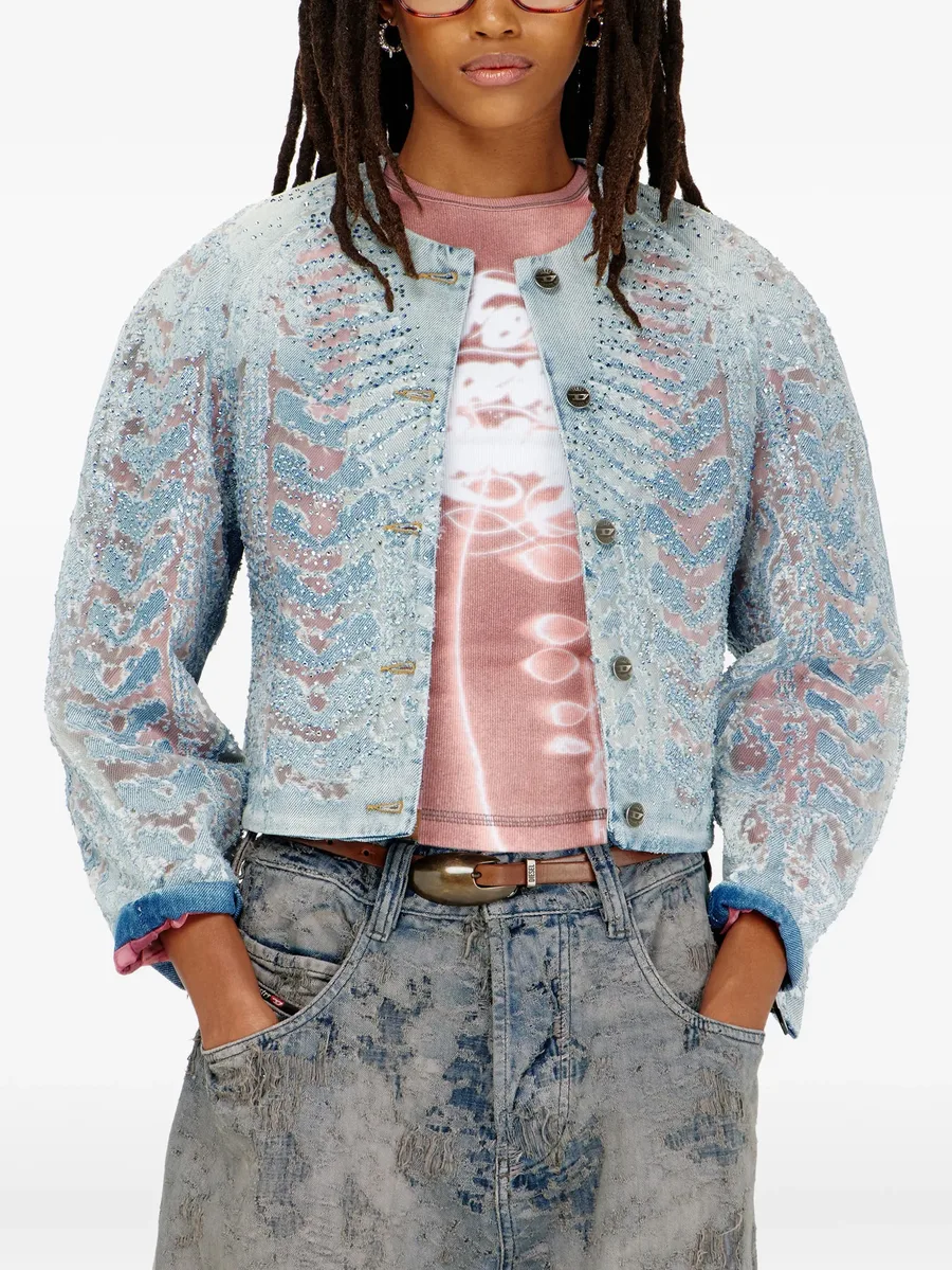 jacket in microstone devoré denim 3