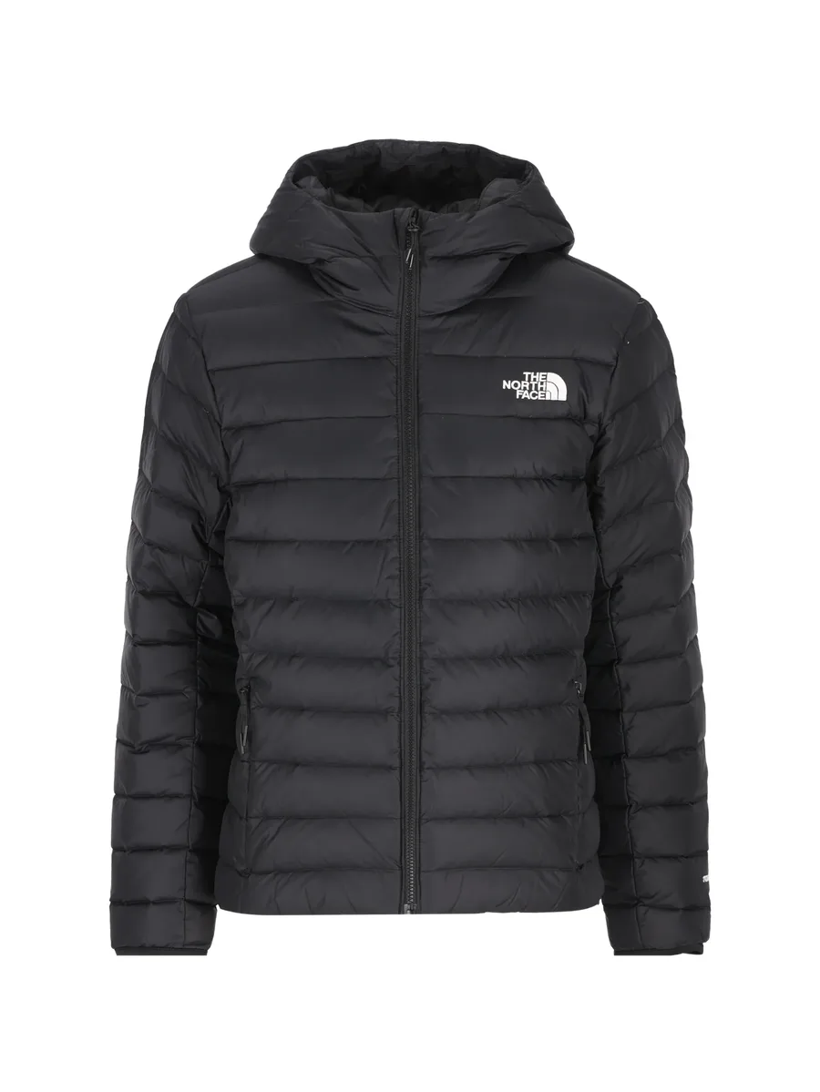 Classic down hooded jacket 1