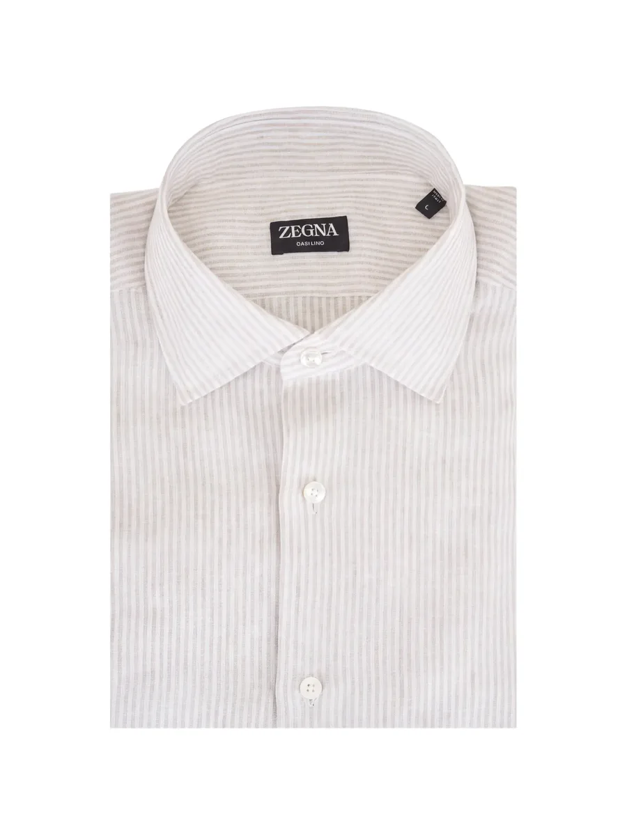 Oasi Lino striped shirt 1