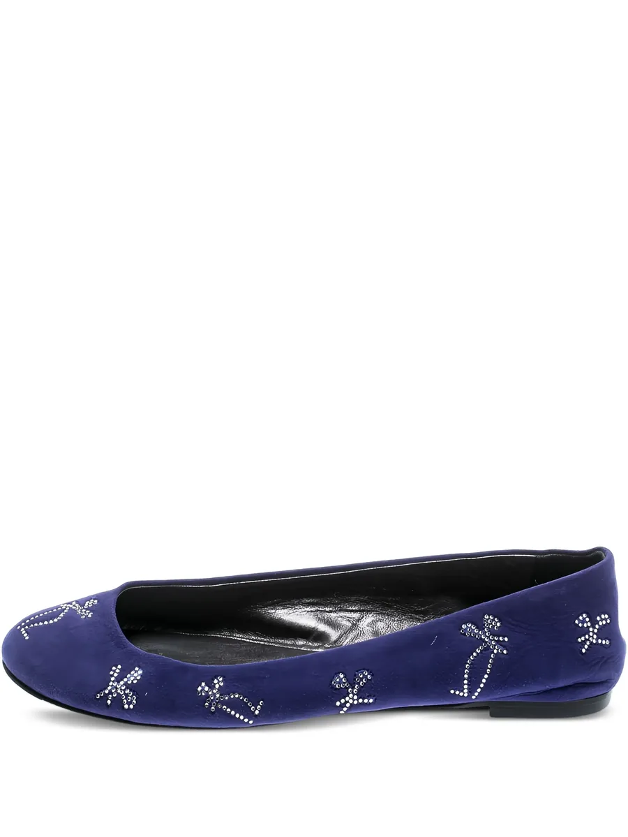 crystal-embellished ballet flats 2