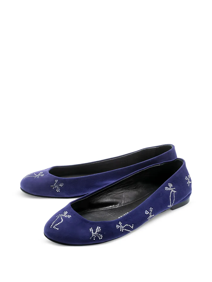 crystal-embellished ballet flats 10