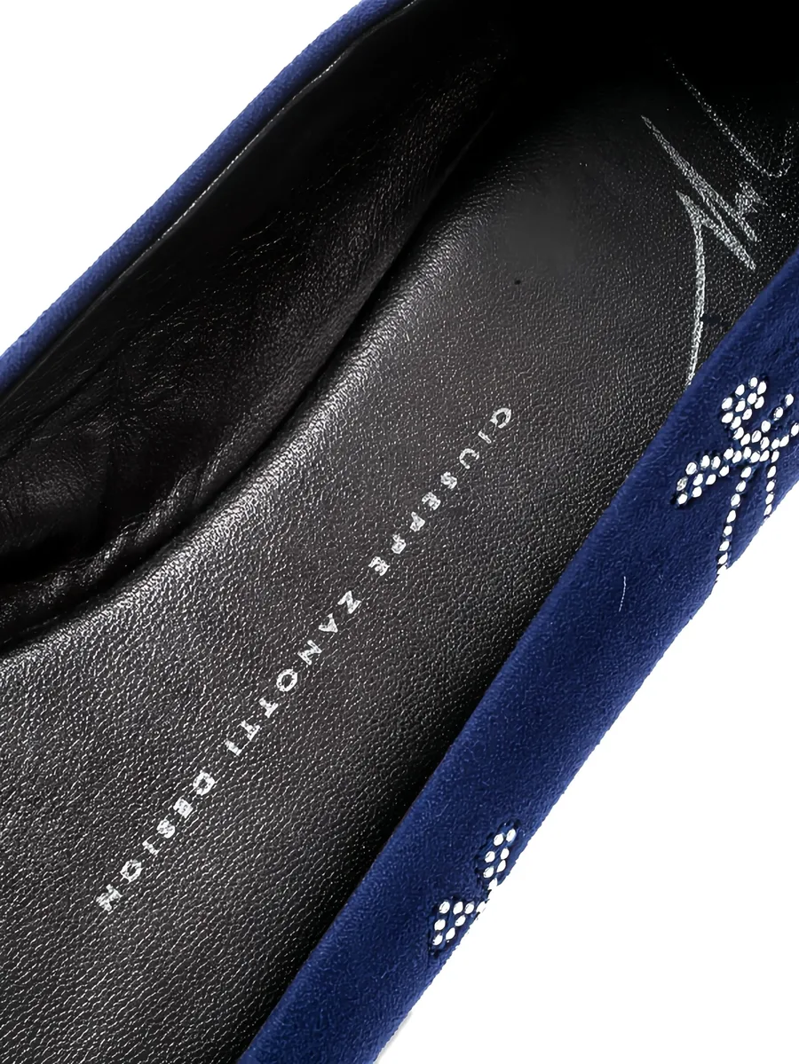 crystal-embellished ballet flats 12