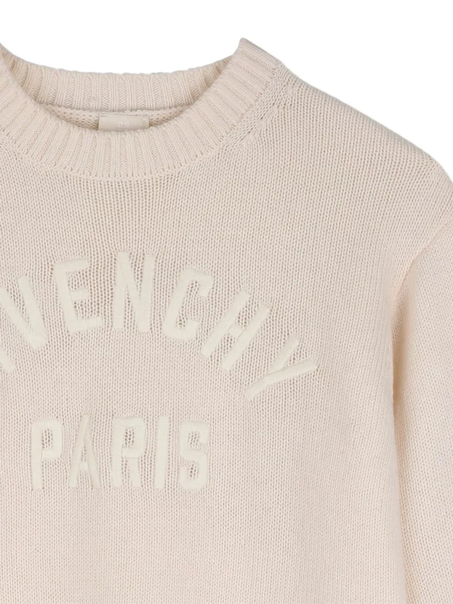 embroidered logo sweater 3