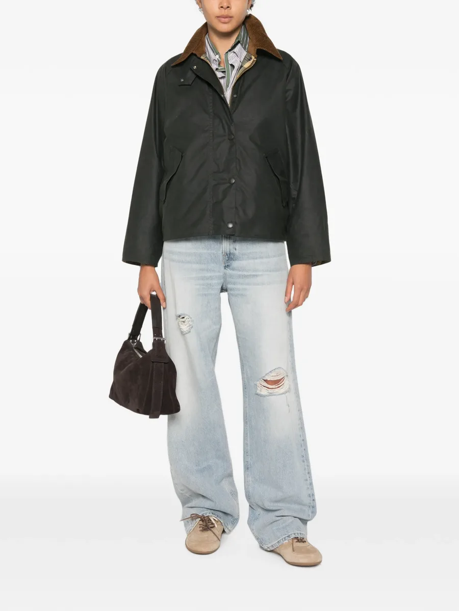 distressed wide-leg jeans 2