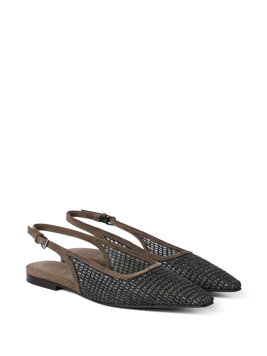 net-embroidery slingback flats 3