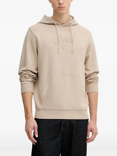 hooded logo sweatshirt