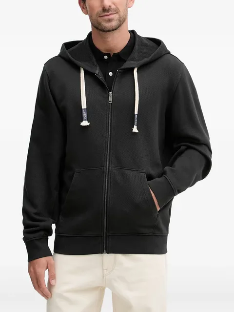 Impact zip-up drawstring hoodie
