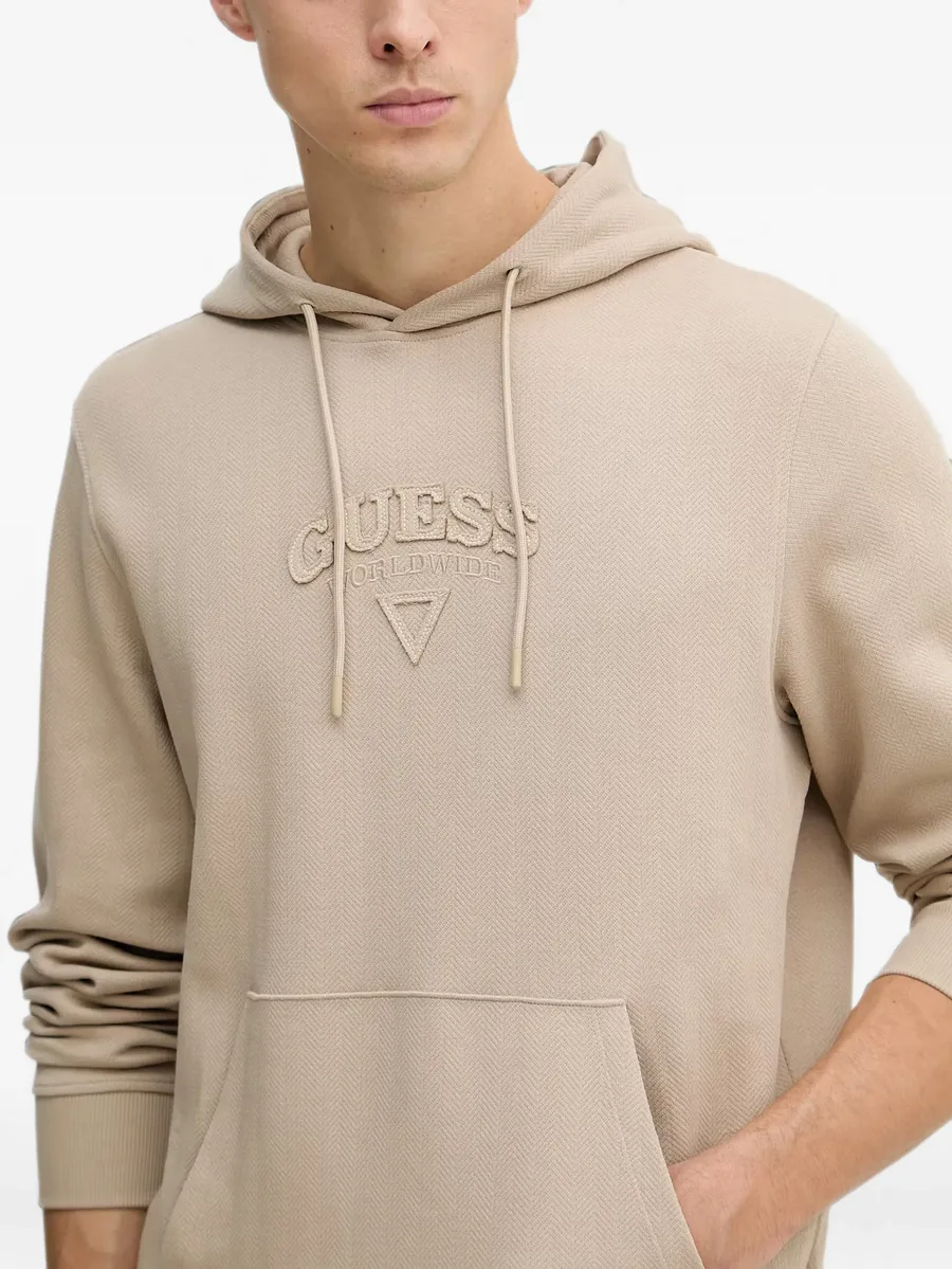 hooded logo sweatshirt 4