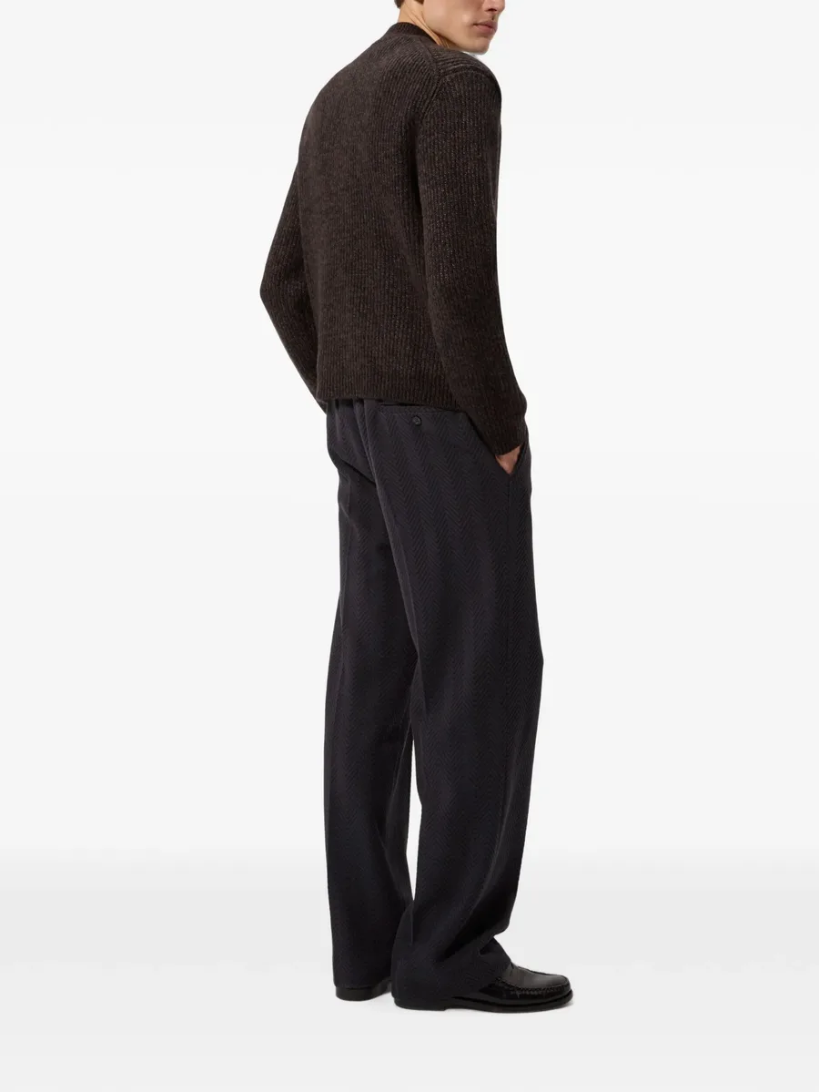 wool and viscose mélange cardigan 3