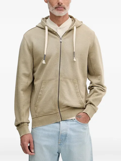 Imapct zip-up drawstring hoodie