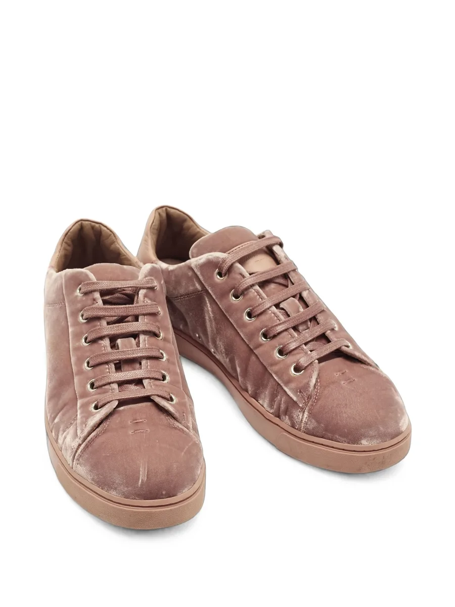 Low Loft velvet sneakers 4
