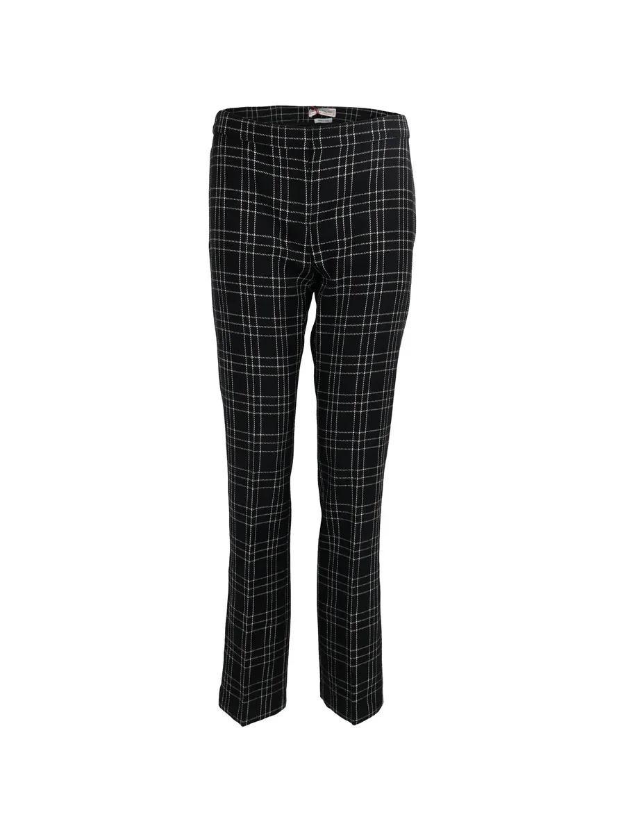checked wool trousers 1